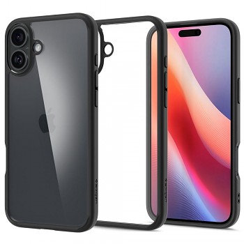 Spigen Ultra Hybrid kryt pro iPhone 16 matný černý
