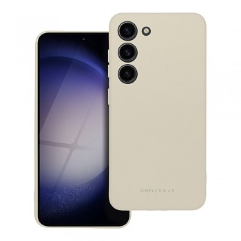 ROAR SPACE zadní kryt pro Samsung Galaxy S23 krémově bílý
