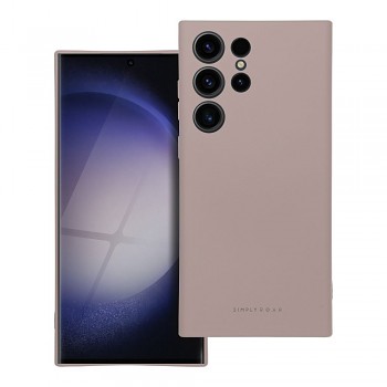 ROAR SPACE kryt pro Samsung Galaxy S23 Ultra pudrově růžový