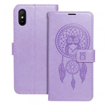 Knížkové pouzdro Mezzo Book pro Xiaomi Redmi 9AT / Redmi 9A lapač snů fialové
