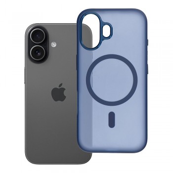 Kryt Flexline Mag Cover pro iPhone 17 s MagSafe tmavě modrý