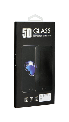 Tvrzené sklo BlackGlass iPhone 8 3D bílé 22504 (ochranné sklo Apple iPhone 8)