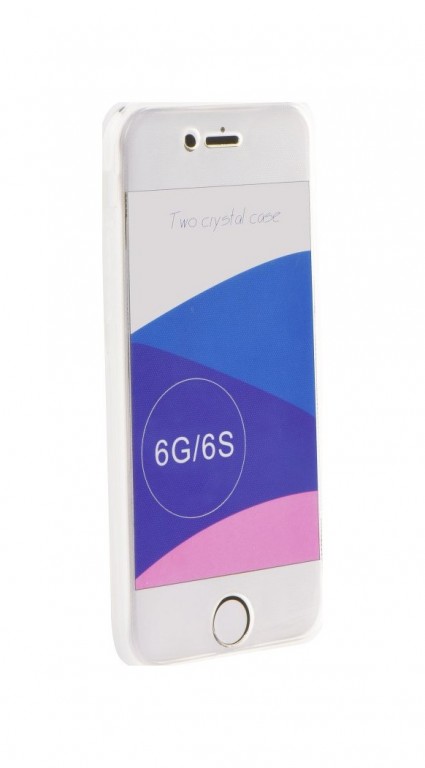 Pouzdro Forcell iPhone 6 / 6s silikon přední+zadní průhledný 24065 (kryt neboli obal iPhone 6 / 6s) Miss Sixty