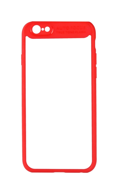Pouzdro Baseus iPhone 7 pevné s rámečkem červené 24354 (kryt neboli obal na mobil iPhone 7)
