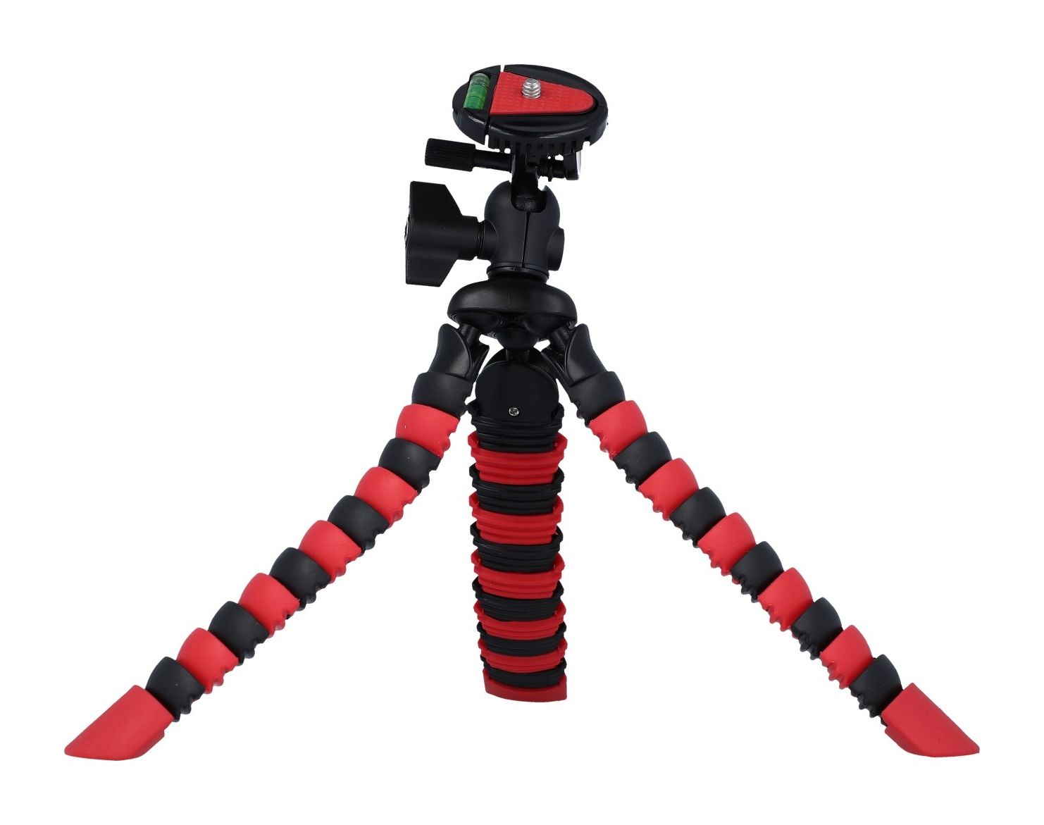 Stativ pro mobilní telefon TopQ flexibilní červeno-černý 25873