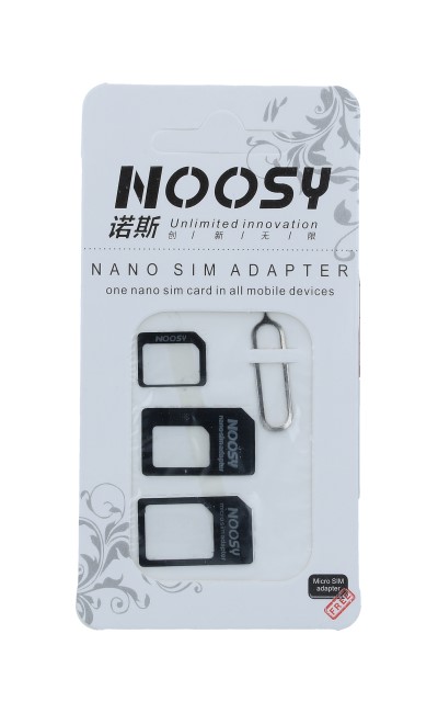 Adaptér SIM karet NOOSY černý 27037