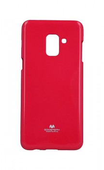 Zadní kryt Mercury Jelly Case na Samsung A8 Plus 2018 růžový