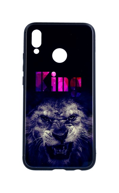 Pouzdro TopQ GLASS Huawei P20 Lite pevné King 29761 (kryt neboli obal na mobil Huawei P20 Lite)