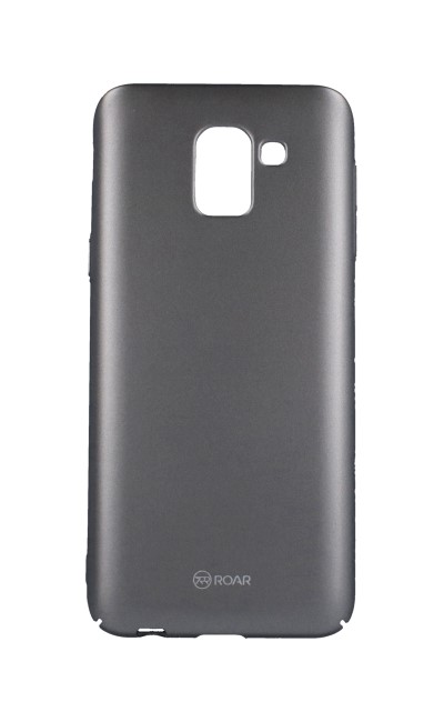 Pouzdro Roar DARKER Samsung J6 pevné šedé 31951 (kryt neboli obal na mobil Samsung J6)