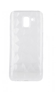 Zadní silikonový kryt Prism Jelly na Samsung J6 průhledný