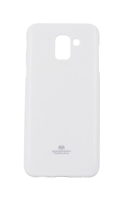 Pouzdro Mercury Samsung J6 silikon bílý 32268 (kryt neboli obal na mobil Samsung J6)