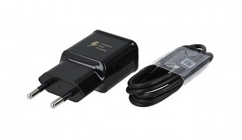 Originální rychlonabíječka Samsung EP-TA20EBE + micro USB ECBDU4EBE černá 2A