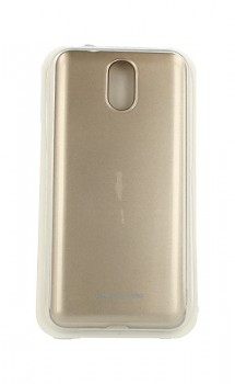 Zadní silikonový kryt Molan Cano Jelly na Nokia 3.1 zlatý