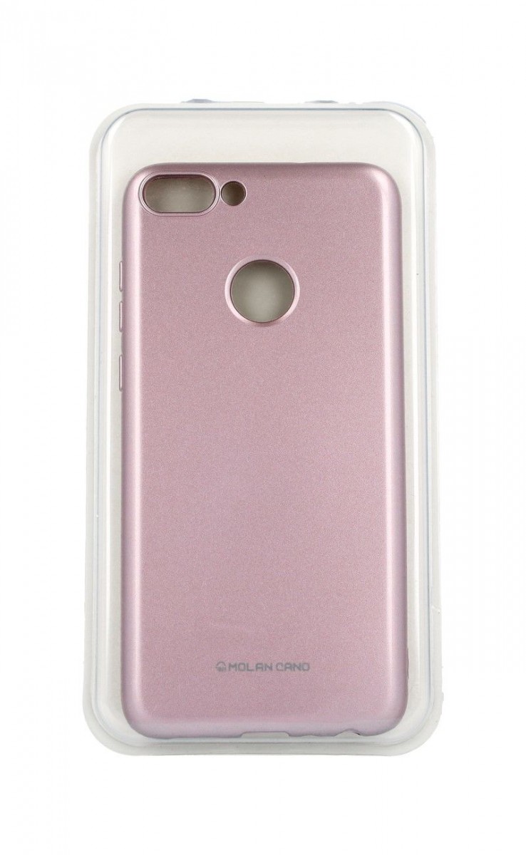 Pouzdro Molan Cano Jelly Honor 7S silikon růžový světlý 33219 (kryt neboli obal na mobil Honor 7S)