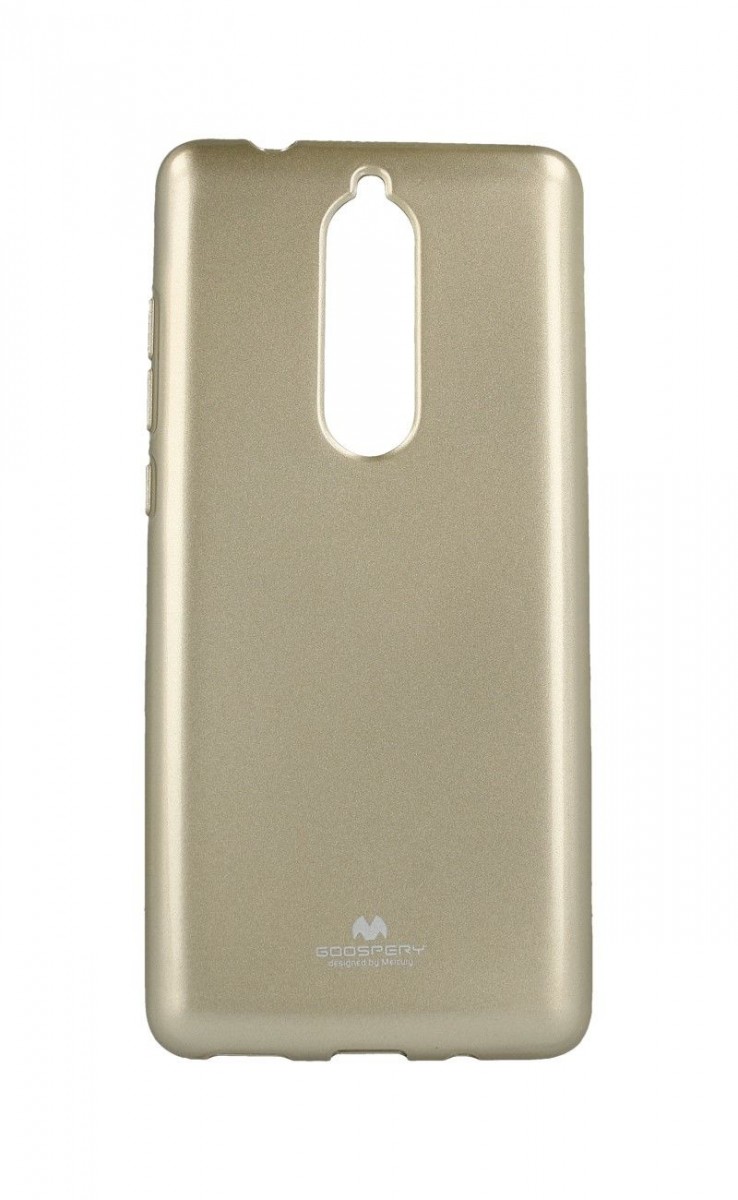 Pouzdro Mercury Nokia 5.1 silikon zlatý 33274 (kryt neboli obal na mobil Nokia 5.1)
