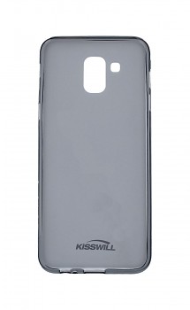 Zadní silikonový kryt KISSWILL na Samsung J6 tmavý