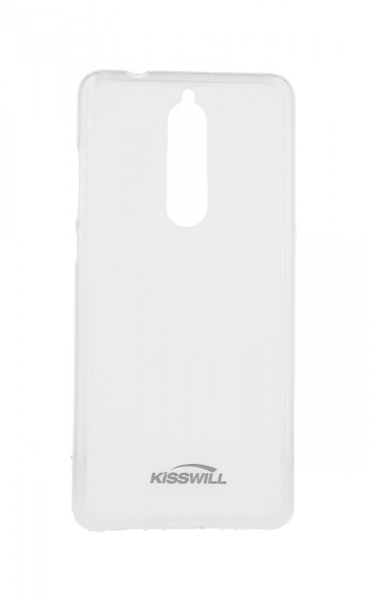 Pouzdro KISSWILL Nokia 5.1 silikon světlý 33342 (kryt neboli obal na mobil Nokia 5.1)