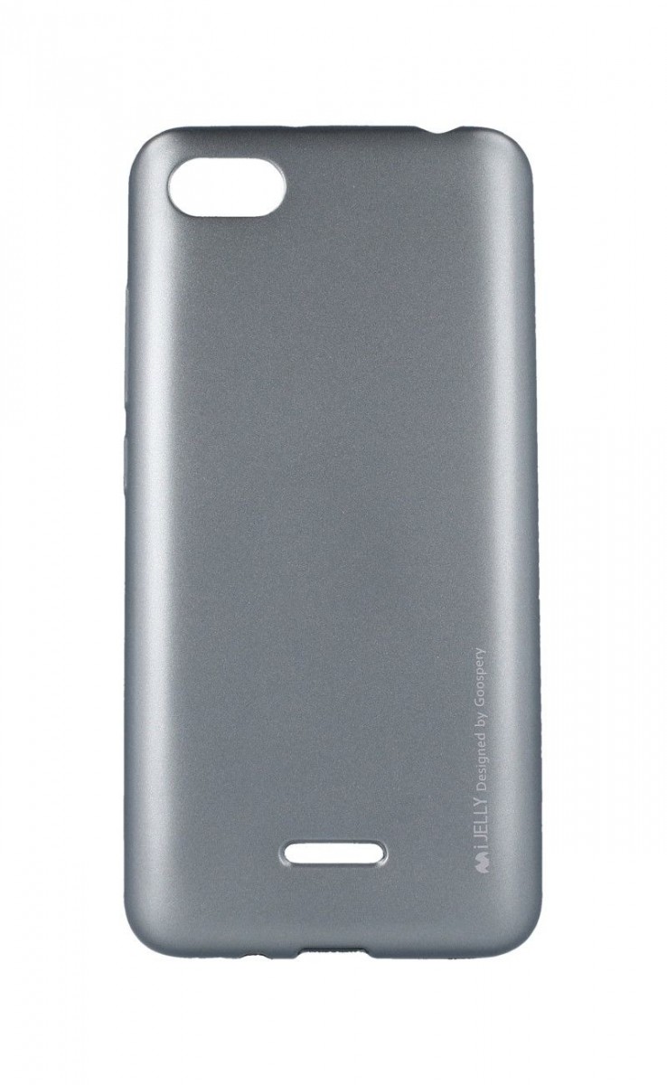 Pouzdro Mercury iJelly Xiaomi Redmi 6A silikon šedý 33558 (kryt neboli obal na Xiaomi Redmi 6A)