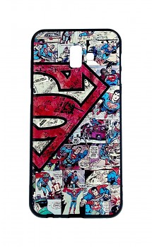 Zadní 3D silikonový kryt na Samsung J6+ Superman