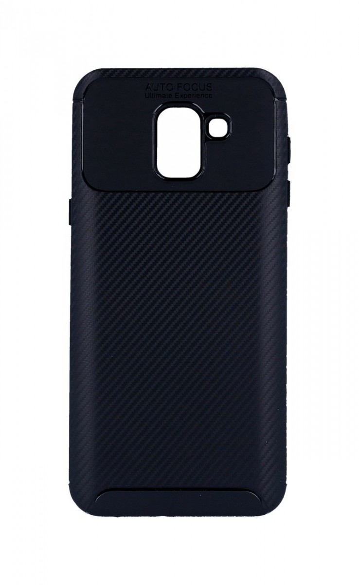 Zadní silikonový kryt Focus na Samsung J6 černý