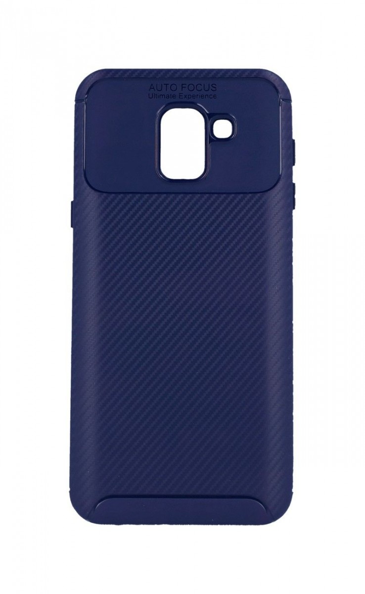 Zadní silikonový kryt Focus na Samsung J6 modrý