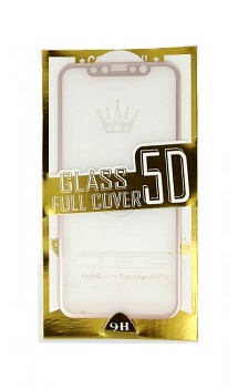 Polykarbonátová ochrana displeje BestGlass na iPhone XS 5D růžová 