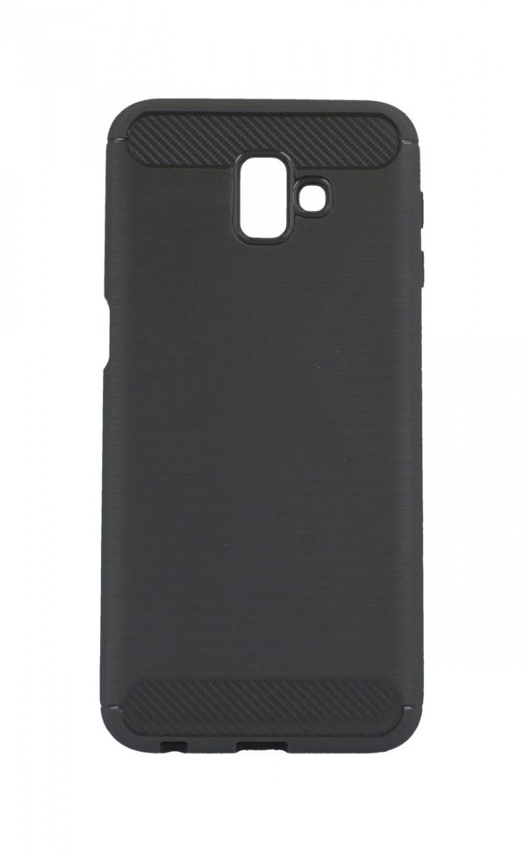 Levně Pouzdro TopQ Samsung J6+ silikon šedý 35069 (kryt neboli obal na mobil Samsung J6+)