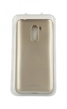 Zadní silikonový kryt Molan Cano Jelly na Xiaomi Pocophone F1 zlatý