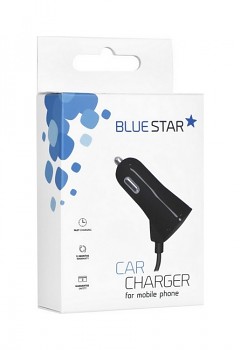 Nabíječka do auta Blue Star USB-C (Type C) 3A černá