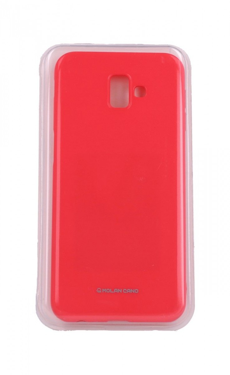 Pouzdro Molan Cano Jelly Samsung J6+ silikon růžový 35424 (kryt neboli obal na mobil Samsung J6+)