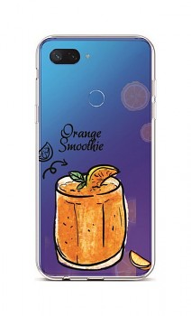 Zadní silikonový kryt na Xiaomi Mi 8 Lite Orange Smoothie