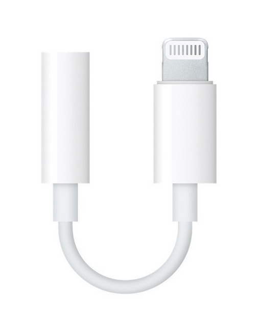 Adaptér Apple MMX62ZM/A Lightning / 3.5mm konektor bílý 36901