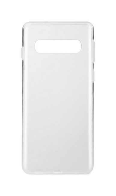 Levně Kryt TopQ Samsung S10 silikon ultratenký průhledný 0,5 mm 37442 (pouzdro neboli obal na mobil Samsung S10)