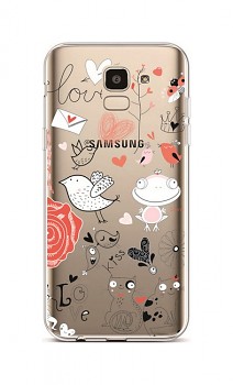 Zadní silikonový kryt na Samsung J6 Funny