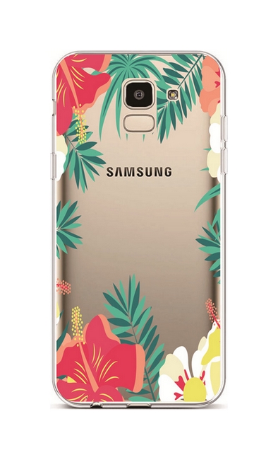 Kryt TopQ Samsung J6 silikon Lily 37868 (pouzdro neboli obal na mobil Samsung J6)