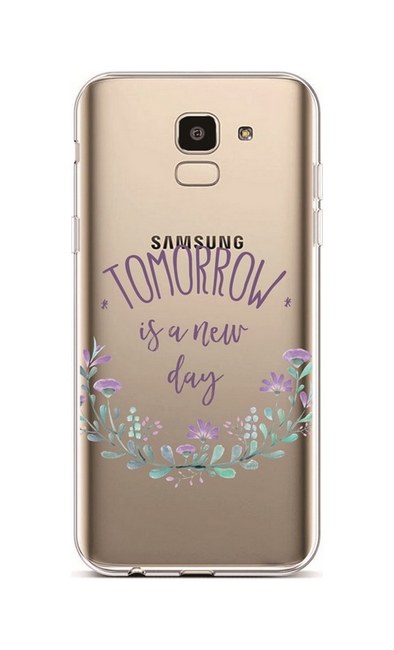 Kryt TopQ Samsung J6 silikon Tomorrow 37888 (pouzdro neboli obal na mobil Samsung J6)