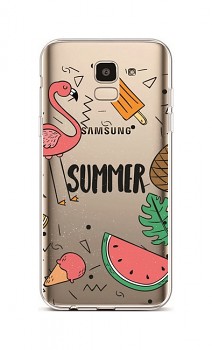 Zadní silikonový kryt na Samsung J6 Summer