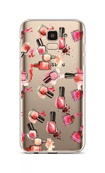 Zadní silikonový kryt na Samsung J6 Lacquer