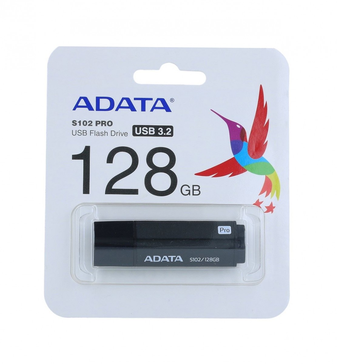 Flash disk ADATA S102 Pro 128GB šedý 39516