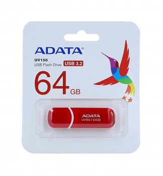 Flash disk ADATA UV150 64GB červený 