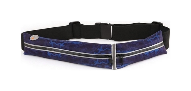 Sportovní pouzdro kolem pasu TopQ s 2 kapsami UNIVERSAL Mystic 40094 (sportovní obal neboli kryt)