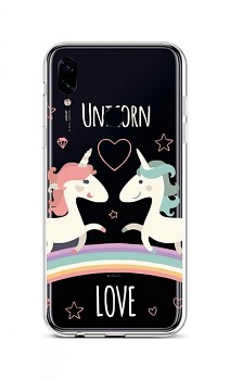 Zadní silikonový kryt na Xiaomi Redmi 7 Unicorn Love