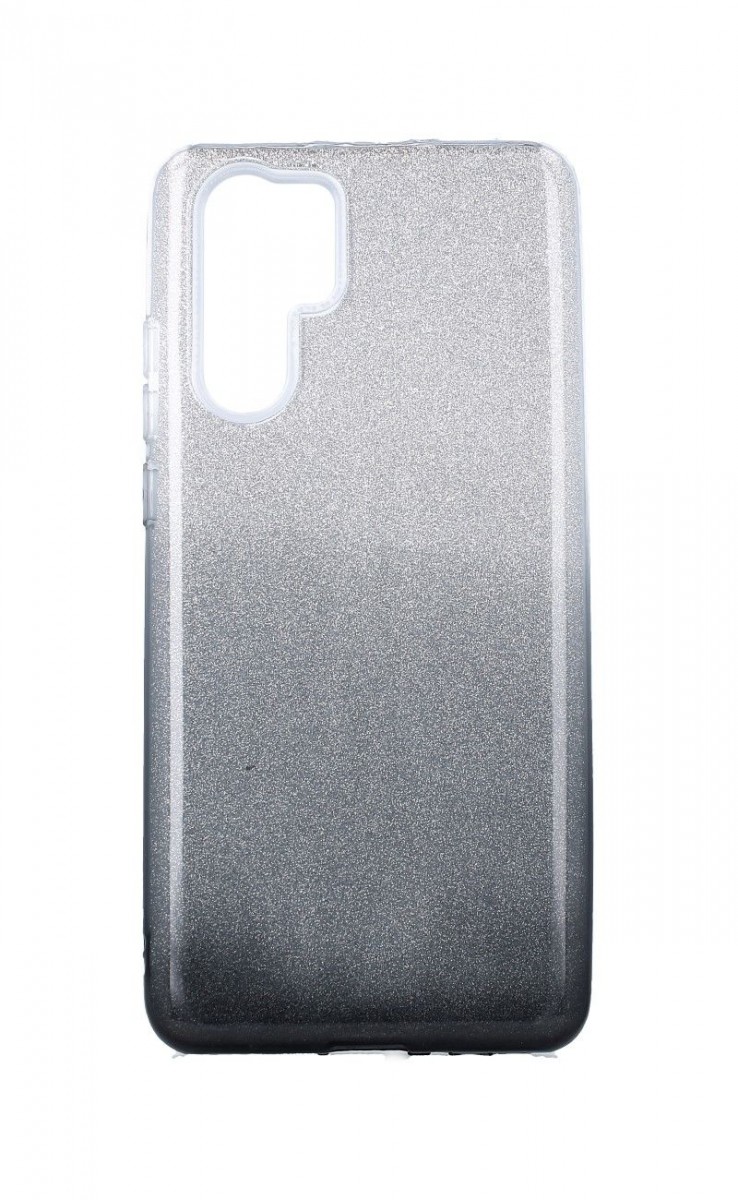 Kryt TopQ Huawei P30 Pro glitter stříbrno-černý 40397 (pouzdro neboli obal na mobil Huawei P30 Pro)