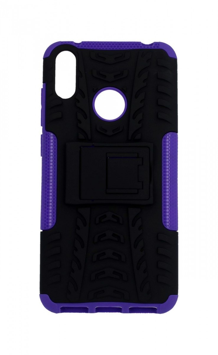 Kryt TopQ Huawei Y7 2019 ultra odolný fialový 40477 (pouzdro neboli obal Huawei Y7 2019)