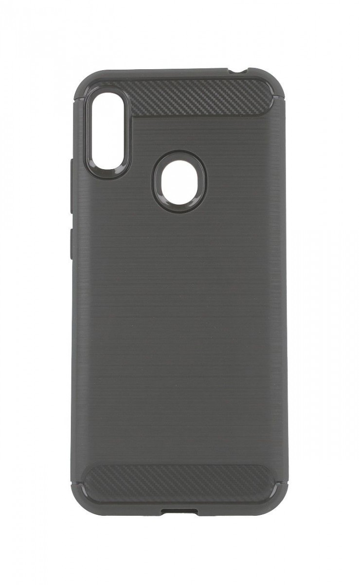 Kryt TopQ Huawei Y6 2019 silikon šedý 40641 (pouzdro neboli obal na mobil Huawei Y6 2019)