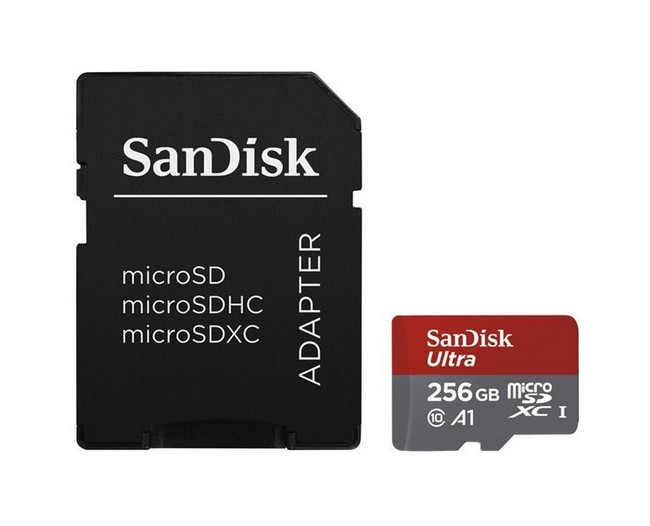 Paměťová karta SanDisk 256 GB Class 10 40760