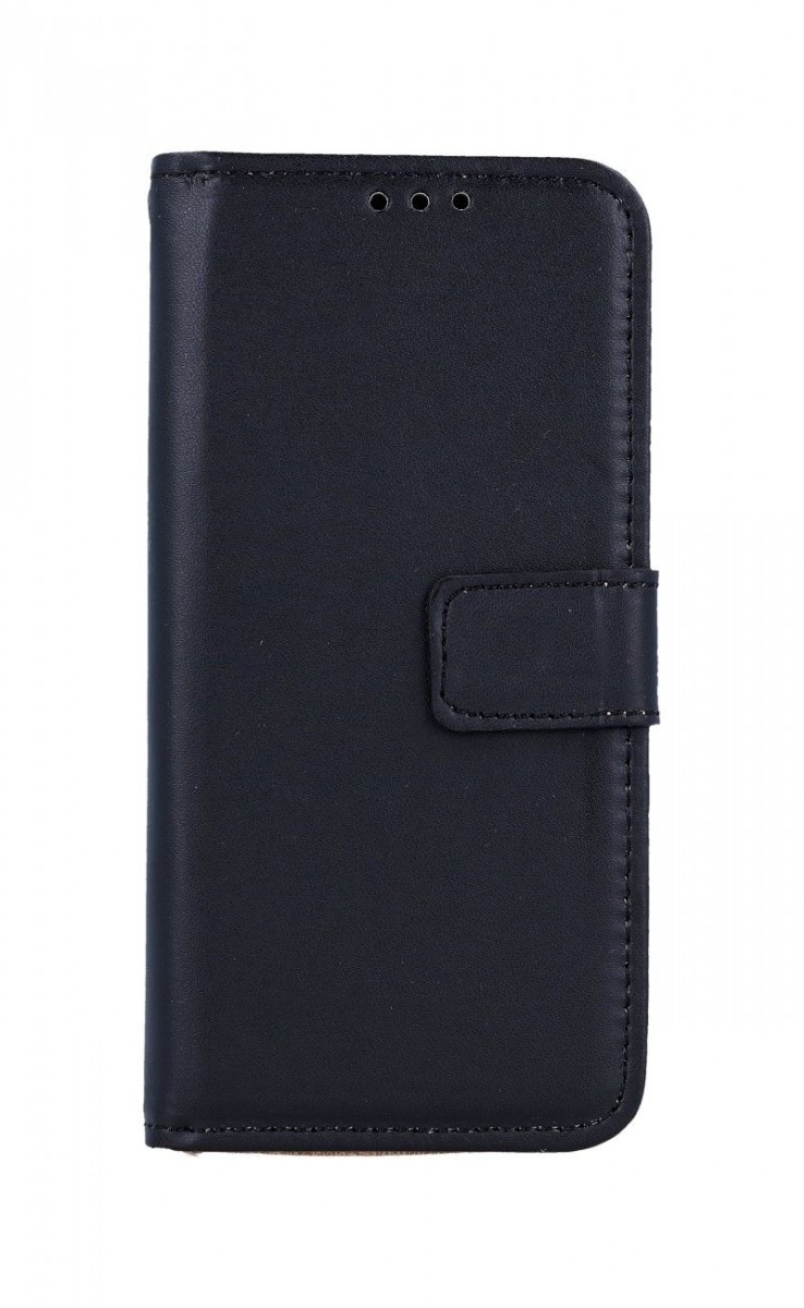 Pouzdro TopQ Samsung A40 knížkový černý s přezkou 2 40937 (obal neboli kryt Samsung A40)