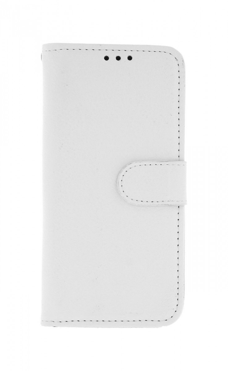 Pouzdro TopQ Samsung M20 knížkové bílé s přezkou 40954 (kryt neboli obal Samsung M20)