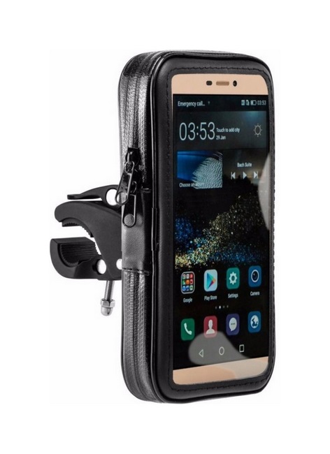 Držák na mobil TopQ na motocykl / skútr Mount XL černý 41275