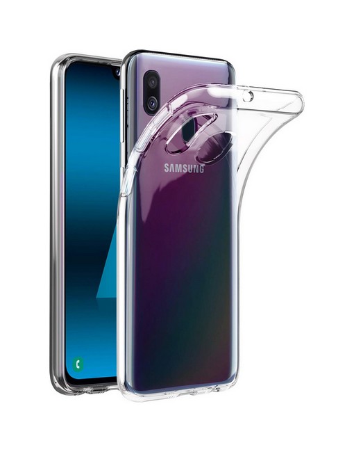 Levně Kryt Swissten Clear Jelly Samsung A40 silikon průhledný 41625 (pouzdro neboli obal na mobil Samsung A40)